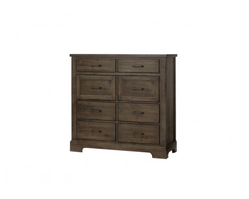Cool Rustic Linen - Chest 8 Drawers